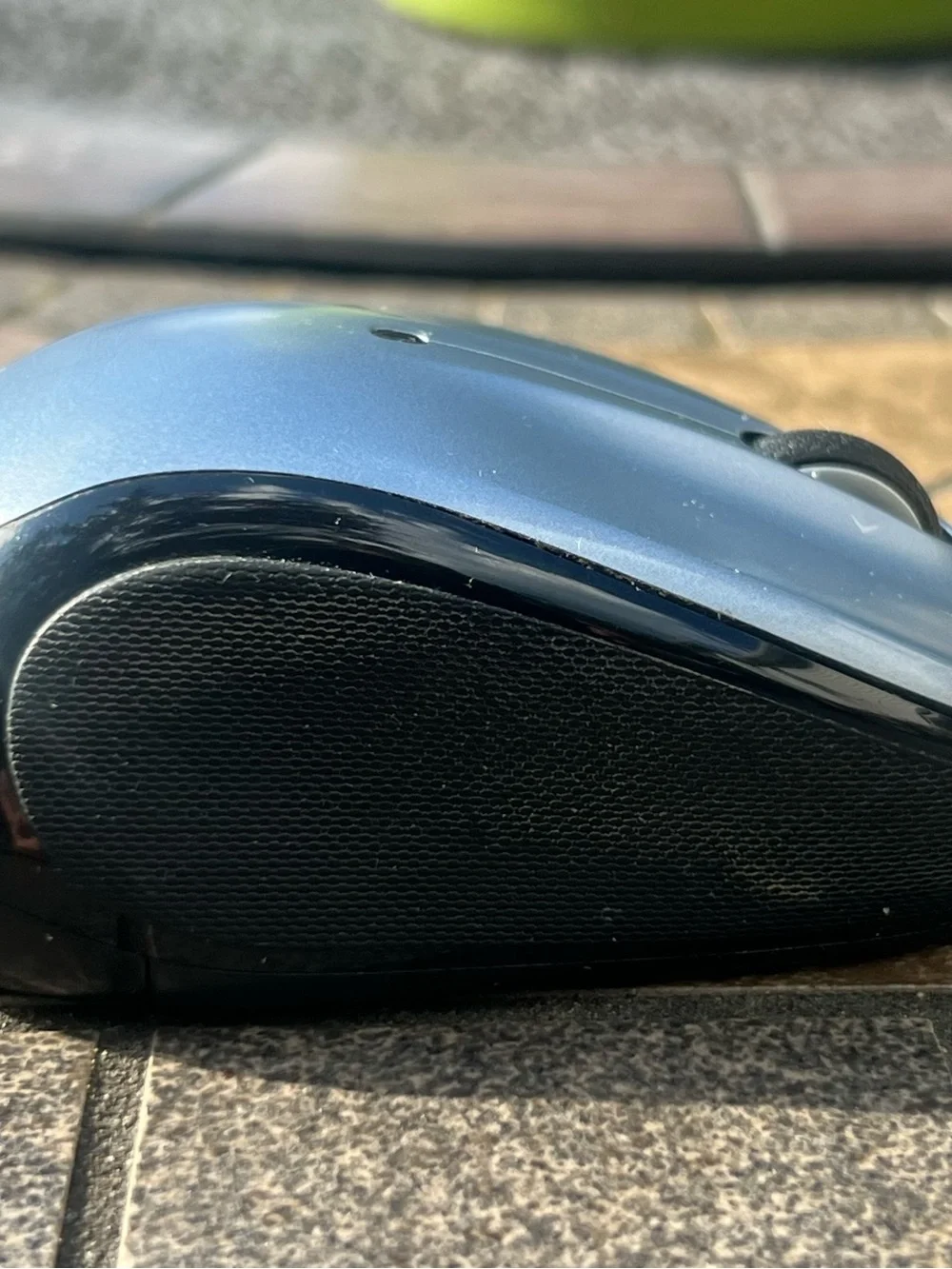 Logitech M325 Wireless Mouse in Silver and Black; Used